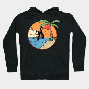 Felix Jumps Swimming Style Hoodie